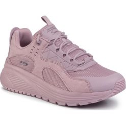 Buty SKECHERS - BOBS SPORT Urban Sounds 117017/MVE Mauve. Różowe buty sportowe damskie Skechers, bez wzorów, ze skóry ekologicznej, sportowe, na fitness i siłownię. Za 279,00 zł.