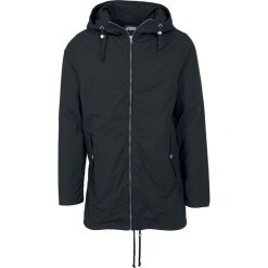 Kurtki męskie bomber: Urban Classics Light Cotton Parka Kurtka czarny