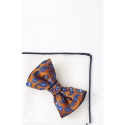 Mucha paisley pomarańczowy 100. Pomarańczowe muszki męskie Recman, bez wzorów. Za 49,00 zł.