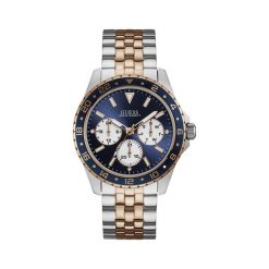 Zegarek GUESS - Odyssey W1107G3 SILVER/ROSE GOLD/SILVER. Szare zegarki męskie Guess. W wyprzedaży za 719,00 zł.