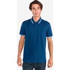 BOSS Hugo Boss Parlay 16 Polo Koszulka Niebieski. Niebieskie podkoszulki męskie BOSS Hugo Boss, l, bez wzorów, z bawełny, polo, bez rękawów. Za 399,95 zł.