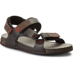 Sandały LASOCKI - MI18-672-01 Czarny. Czarne klapki męskie Lasocki For Men, ze skóry, bez zapięcia. Za 119,99 zł.