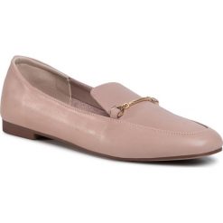 Lordsy GINO ROSSI - P164 Pink. Różowe półbuty damskie Gino Rossi, ze skóry, bez obcasa, na płaskiej podeszwie. Za 219,99 zł.