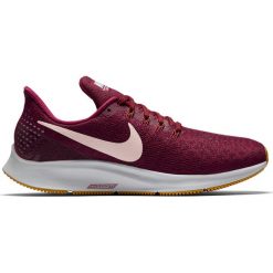 Buty Nike Air Zoom Pegasus 35 W Fioletowo-Malinowe. Różowe buty sportowe damskie Nike, bez wzorów, z meshu, do biegania. Za 449,99 zł.