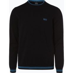Swetry męskie: BOSS Athleisure – Sweter męski – Rime_S18, czarny