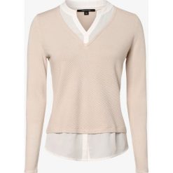 Comma - Sweter damski, beżowy. Brązowe swetry damskie comma, bez wzorów, bez rękawów, bez kaptura. Za 359,95 zł.