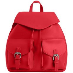 Pieces Damski Plecak Tyler Backpack High Risk Red. Czerwone plecaki damskie marki Pieces, bez wzorów. W wyprzedaży za 142,00 zł.