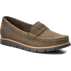 Mokasyny damskie: Mokasyny NESSI – 76506 Khaki 9