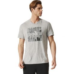 Adidas Koszulka męska ID Flash Tee szara r. XL (BR4053). Brązowe t-shirty męskie marki Adidas, z bawełny. Za 119,27 zł.