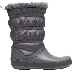 Crocs Winter Boot damskie Crocband Charcoal 205314-025 (rozmiar 37-38). Szare klapki damskie Crocs, bez wzorów, z gumy, bez obcasa. Za 317,00 zł.