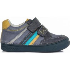 D-D-step tenisówki chłopięce w paski 30 niebieski. Niebieskie buty chłopięce sportowe D-D-Step, w paski, eleganckie, z paskami. Za 195,00 zł.