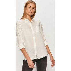 Lee - Koszula. Białe bluzki damskie Lee, s, bez wzorów, z bawełny, klasyczne, z klasycznym kołnierzykiem, z długim rękawem. Za 219,90 zł.