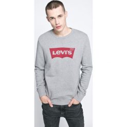 Levi's - Bluza. Brązowe bluzy męskie rozpinane Levi's®, m, z nadrukiem, z bawełny, bez kaptura. Za 219,90 zł.