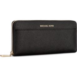 Duży Portfel Damski MICHAEL MICHAEL KORS - Jet Set 32T7GTVZ3L Black. Żółte portfele damskie marki MICHAEL Michael Kors, ze skóry. Za 659,00 zł.