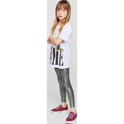 Legginsy dziewczęce: Mango Kids – Legginsy dziecięce Electric 110-164 cm