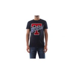 T-shirty z krótkim rękawem Tommy Hilfiger MW0MW08916 LOGO TEE. Niebieskie t-shirty męskie TOMMY HILFIGER, s, bez wzorów, bez kołnierzyka, krótkie. Za 131,30 zł.