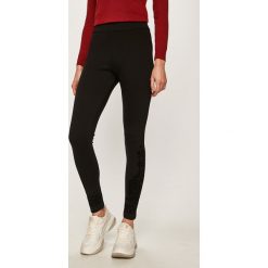 Desigual - Legginsy. Czarne spodnie damskie Desigual, s, z elastanu. W wyprzedaży za 179,90 zł.