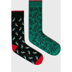 Medicine - Skarpety Basic (2-pack). Szare skarpetki męskie MEDICINE, bez wzorów, z elastanu. Za 29,90 zł.