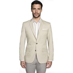 Marynarka gaston beż slim fit. Marynarki męskie Recman, m, bez wzorów. Za 599,00 zł.