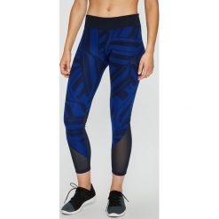 Adidas Performance - Legginsy. Niebieskie spodnie damskie adidas Performance, s, bez wzorów, z elastanu. W wyprzedaży za 129,90 zł.