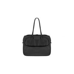 Kobieca torba do notebooka e5 Venezia 15,6" (black) + mysz USB gratis. Czarne torby na laptopa e5 Polska Sp. z o.o., w paski. Za 99,99 zł.