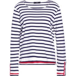 Bluzki damskie: Steffen Schraut NAUTICAL Bluzka z długim rękawem pearl/navy
