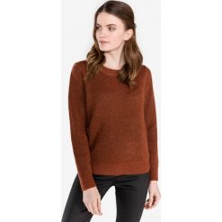 SELECTED Enva Sweter Czerwony Brązowy. Czerwone bluzy damskie Selected, xs, bez wzorów, z elastanu, bez rękawów, bez kaptura. Za 223,95 zł.