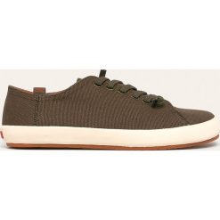 Camper - Buty Peu Rambla Vulcanizado. Żółte sneakersy męskie Camper, z okrągłym noskiem, na sznurówki. W wyprzedaży za 299,90 zł.