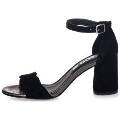 IGI & CO damskie sandały 36 czarne. Czarne sandały damskie Igi co, bez wzorów, na wysokim obcasie, bez zapięcia. Za 439,00 zł.