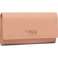 Duży Portfel Damski TRUSSARDI JEANS - Bella Continental Lg 75W00214 P130. Różowe portfele damskie Trussardi Jeans, bez wzorów, z jeansu. Za 319,00 zł.