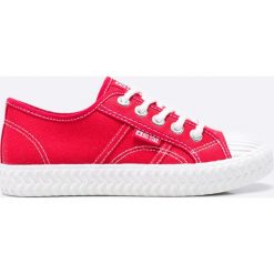 Big Star - Tenisówki. Czerwone trampki i tenisówki damskie BIG STAR, bez wzorów, z gumy, bez zapięcia. W wyprzedaży za 79,90 zł.