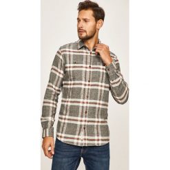 Premium by Jack&Jones - Koszula. Niebieskie koszule męskie Premium by Jack&Jones, xl, bez wzorów, z bawełny, klasyczne, z klasycznym kołnierzykiem, z długim rękawem. W wyprzedaży za 89,90 zł.