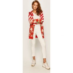 Femi Stories - Bluza Longa. Czerwone bluzy damskie Femi Stories, xs, bez wzorów, z bawełny, bez rękawów, z kapturem. W wyprzedaży za 369,90 zł.