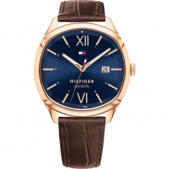 Tommy Hilfiger - Zegarek 1710366. Pomarańczowe zegarki męskie marki TOMMY HILFIGER, ze stali. Za 479,90 zł.