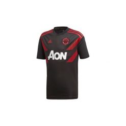 T-shirty z krótkim rękawem adidas Podstawowa koszulka przedmeczowa Manchester United. Czarne t-shirty damskie marki Adidas. Za 179,00 zł.