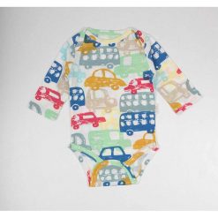 Body ze wzorem. Body niemowlęce Daisy, z bawełny. W wyprzedaży za 42,95 zł.