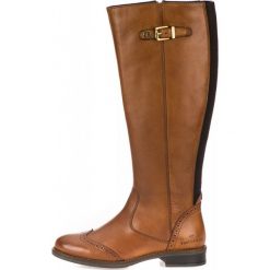 Tom Tailor Kozaki damskie 7999701 36 brązowe. Pomarańczowe kozaki damskie Tom Tailor, eleganckie, bez obcasa, bez zapięcia. Za 609,00 zł.