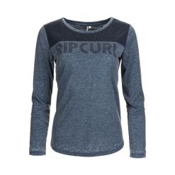 Rip Curl T-Shirt Damski Delano Xs Niebieski. Niebieskie koszulki damskie Rip Curl, xs, bez wzorów, bez kołnierzyka, bez rękawów. W wyprzedaży za 92,00 zł.
