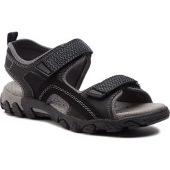 Sandały SUPERFIT - 4-00451-00 D Schwarz. Czarne sandały chłopięce Superfit, ze skóry ekologicznej, bez zapięcia. W wyprzedaży za 209,00 zł.