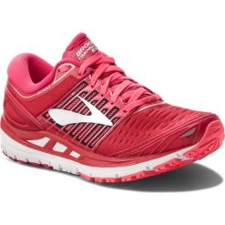 Buty BROOKS - Transcend 5 120263 1B 699 Pink/Pink/Silver. Czerwone buty sportowe damskie Brooks, bez wzorów, z tworzywa sztucznego, sportowe, do biegania. W wyprzedaży za 459,00 zł.