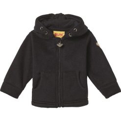 Bluza w kolorze czarnym. Czarne bluzy niemowlęce Steiff, z aplikacjami, bez rękawów, bez kaptura. W wyprzedaży za 68,95 zł.