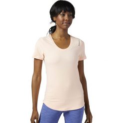 Reebok Koszulka damska Wor SW Tee pomarańczowy r. M (CD9101). Pomarańczowe bluzki damskie Reebok, m. Za 79,64 zł.
