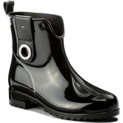 Buty zimowe damskie: Kalosze TOMMY HILFIGER – Oxley With Eyelets FW0FW02540 Black 990