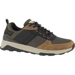 Sneakersy męskie Venice brązowe. Pomarańczowe sneakersy męskie Venice, bez zapięcia. Za 139,90 zł.