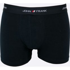 John Frank - Bokserki (3-pack). Niebieskie bokserki męskie John Frank, s, bez wzorów, z elastanu. W wyprzedaży za 69,90 zł.