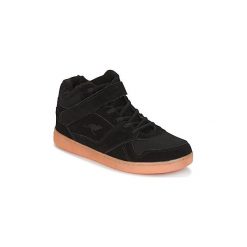 Buty Kangaroos SKYLINE SUEDE. Czarne trampki i tenisówki damskie marki KangaROOS, bez wzorów, bez zapięcia. Za 167,30 zł.