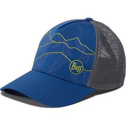 Czapka z daszkiem BUFF - Trucker Tech Cap 117250.715.20.00 Blue. Szare czapki męskie Buff, bez wzorów, z elastanu. W wyprzedaży za 119,00 zł.