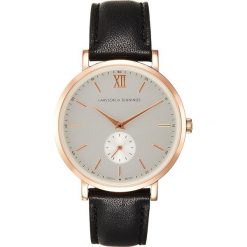 Larsson & Jennings JURA Zegarek rosegoldcoloured/black. Czarne zegarki damskie Larsson & Jennings. Za 1089,00 zł.