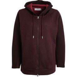 Bluzy damskie: adidas by Stella McCartney Bluza rozpinana bordeaux