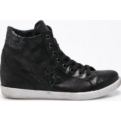 Answear - Buty Ur Your Only Limit. Czarne koturny damskie ANSWEAR. W wyprzedaży za 89,90 zł.